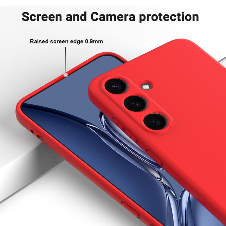 For Samsung Galaxy S25+ 5G Color Liquid Silicone Phone Case(Red) - Galaxy S25+ 5G Cases by buy2fix | Online Shopping UK | buy2fix