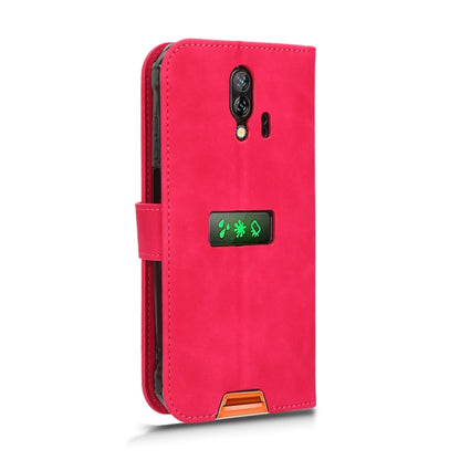 For Blackview BV7200 Skin Feel Magnetic Flip Leather Phone Case(Rose Red) - More Brand by buy2fix | Online Shopping UK | buy2fix