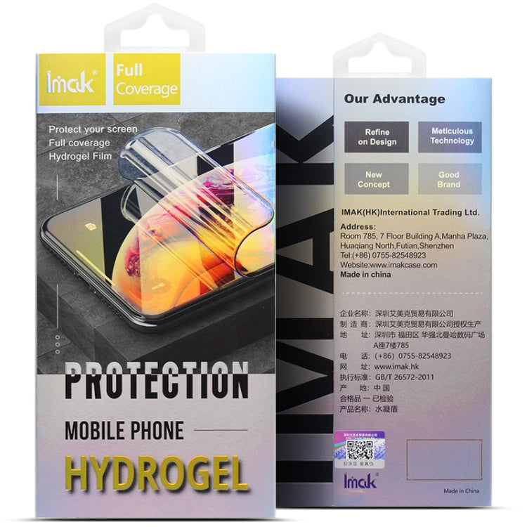 For OPPO Find N2 Flip 5G 1 Sets imak Curved Full Screen Hydrogel Film (Screen+Back) - OPPO Tempered Glass by imak | Online Shopping UK | buy2fix