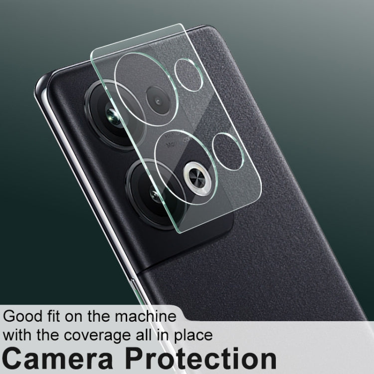 For OPPO Reno9 Pro+ 5G imak Integrated Rear Camera Lens Tempered Glass Film - For OPPO by imak | Online Shopping UK | buy2fix