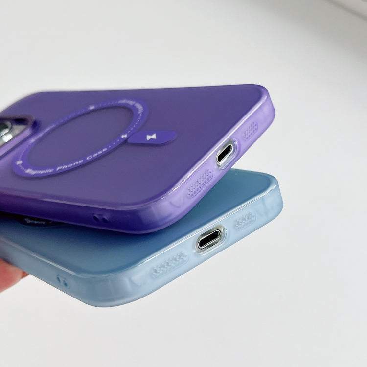 For iPhone 13 Pro Max Colorful Series TPU+PC Magsafe Magnetic Phone Case(Purple) - iPhone 13 Pro Max Cases by buy2fix | Online Shopping UK | buy2fix