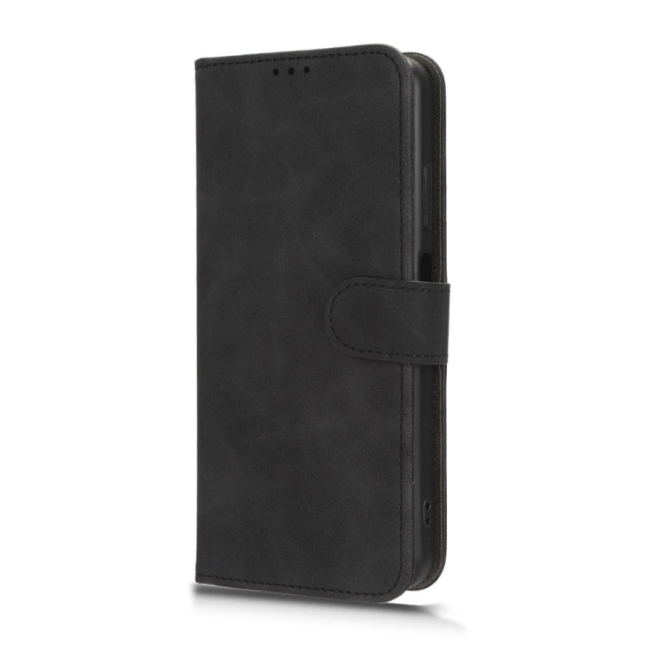 For Blackview A85 Skin Feel Magnetic Flip Leather Phone Case(Black) - More Brand by buy2fix | Online Shopping UK | buy2fix