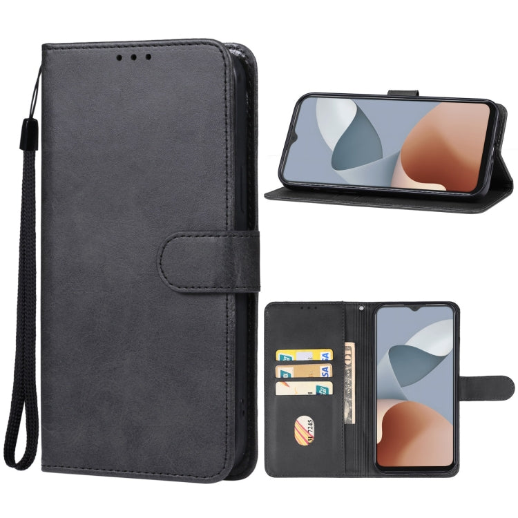 For ZTE Blade A34 Leather Phone Case(Black) - ZTE Cases by buy2fix | Online Shopping UK | buy2fix