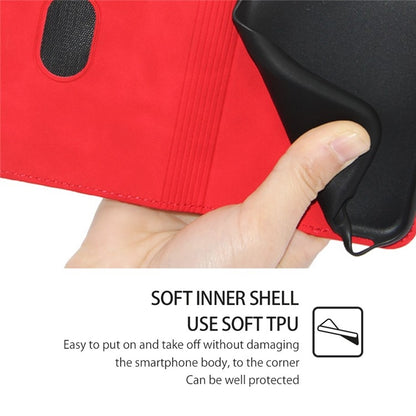 For Xiaomi 14 Skin Feel Magnetic Leather Phone Case(Red) - 14 Cases by buy2fix | Online Shopping UK | buy2fix