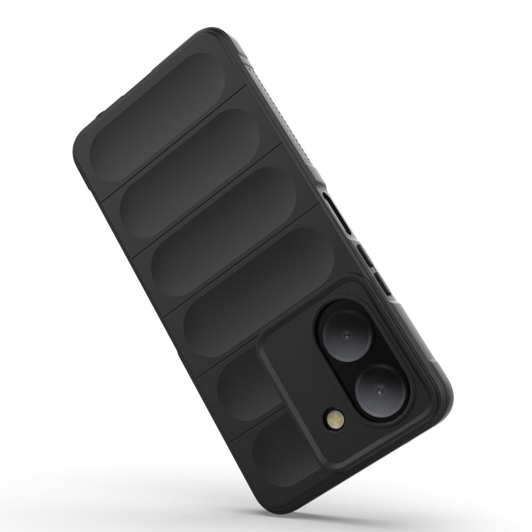 For vivo Y36 4G Magic Shield TPU + Flannel Phone Case(Purple) - vivo Cases by buy2fix | Online Shopping UK | buy2fix