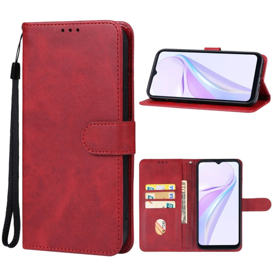 For Blackview WAVE 6C Leather Phone Case(Red) - More Brand by buy2fix | Online Shopping UK | buy2fix