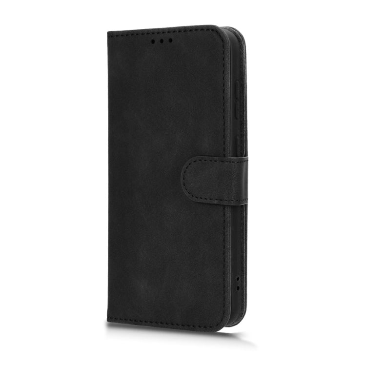 For Samsung Galaxy S23 FE 5G Skin Feel Magnetic Flip Leather Phone Case(Black) - Galaxy S23 FE 5G Cases by buy2fix | Online Shopping UK | buy2fix