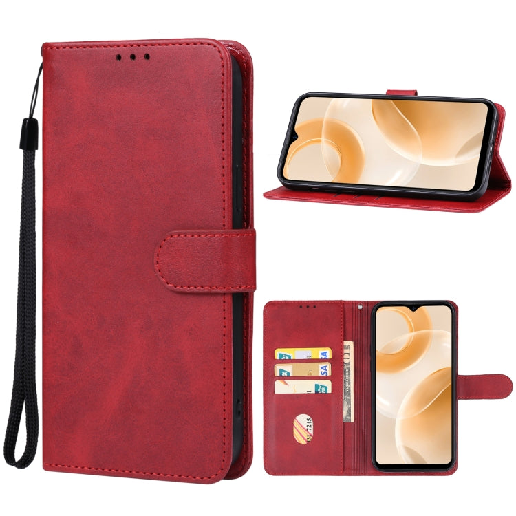 For Ulefone Note 15 Leather Phone Case(Red) - Ulefone Cases by buy2fix | Online Shopping UK | buy2fix