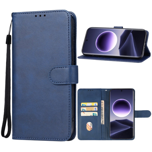 For OPPO Find X7 Leather Phone Case(Blue) - Find X7 Cases by buy2fix | Online Shopping UK | buy2fix