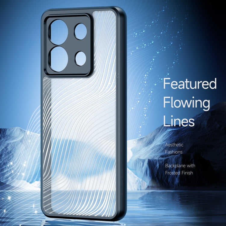 For Xiaomi Redmi Note 13 Pro 5G DUX DUCIS Aimo Series TPU + PC Frosted Feel Phone Case(Black) - Note 13 Pro Cases by DUX DUCIS | Online Shopping UK | buy2fix