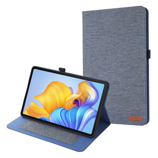 For Huawei MatePad Air 2024 Fabric Leather Tablet Case(Blue) - Huawei by buy2fix | Online Shopping UK | buy2fix