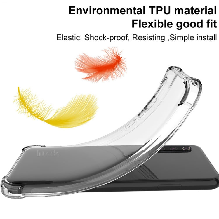 For Xiaomi Redmi A3 4G imak Shockproof Airbag TPU Phone Case(Transparent Black) - Xiaomi Cases by imak | Online Shopping UK | buy2fix