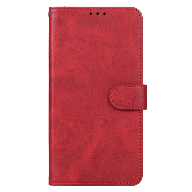 For vivo S18 Leather Phone Case(Red) - S18 Cases by buy2fix | Online Shopping UK | buy2fix