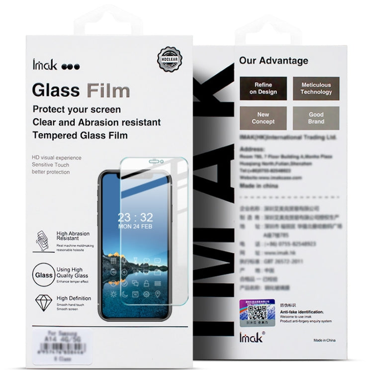 For Xiaomi Poco M6 Pro 5G IMAK H Series Tempered Glass Film -  by imak | Online Shopping UK | buy2fix