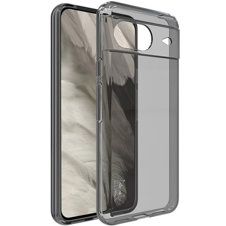 For Google Pixel 8 IMAK UX-5 Series Transparent Shockproof TPU Protective Phone Case(Transparent  Black) - Google Cases by imak | Online Shopping UK | buy2fix