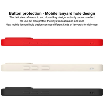 For Xiaomi Poco X6 Pro 5G/Redmi K70E 5G IMAK UC-4 Series Straight Edge TPU Soft Phone Case(White) - K70E Cases by imak | Online Shopping UK | buy2fix