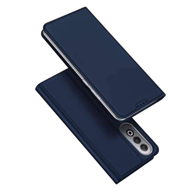 For OnePlus Nord CE4 / OPPO K12 DUX DUCIS Skin Pro Series Horizontal Flip Phone Leather Case(Blue) - OnePlus Cases by DUX DUCIS | Online Shopping UK | buy2fix