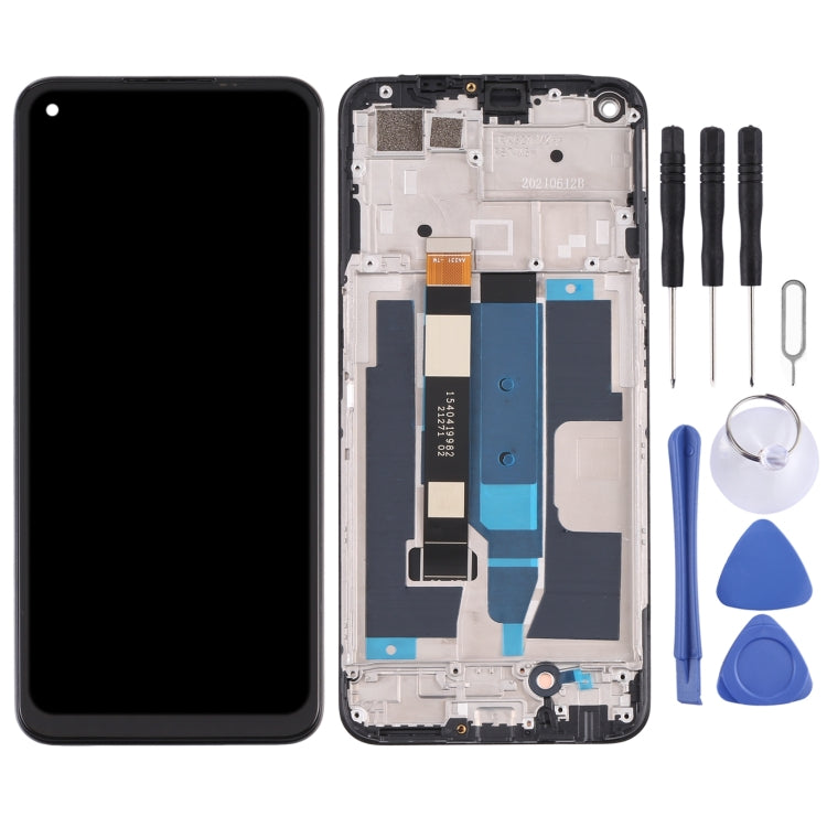 For Realme 9 5G India RMX3388 OEM LCD Screen Digitizer Full Assembly with Frame - LCD Screen by buy2fix | Online Shopping UK | buy2fix