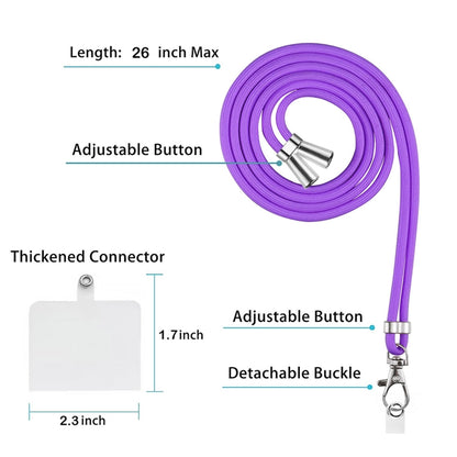 For Google Pixel 9 Pro XL Electroplating IMD TPU Phone Case with Lanyard(Purple Flower) - Google Cases by buy2fix | Online Shopping UK | buy2fix