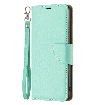 For iPhone 16 Litchi Texture Pure Color Flip Leather Phone Case(Green) - iPhone 16 Cases by buy2fix | Online Shopping UK | buy2fix