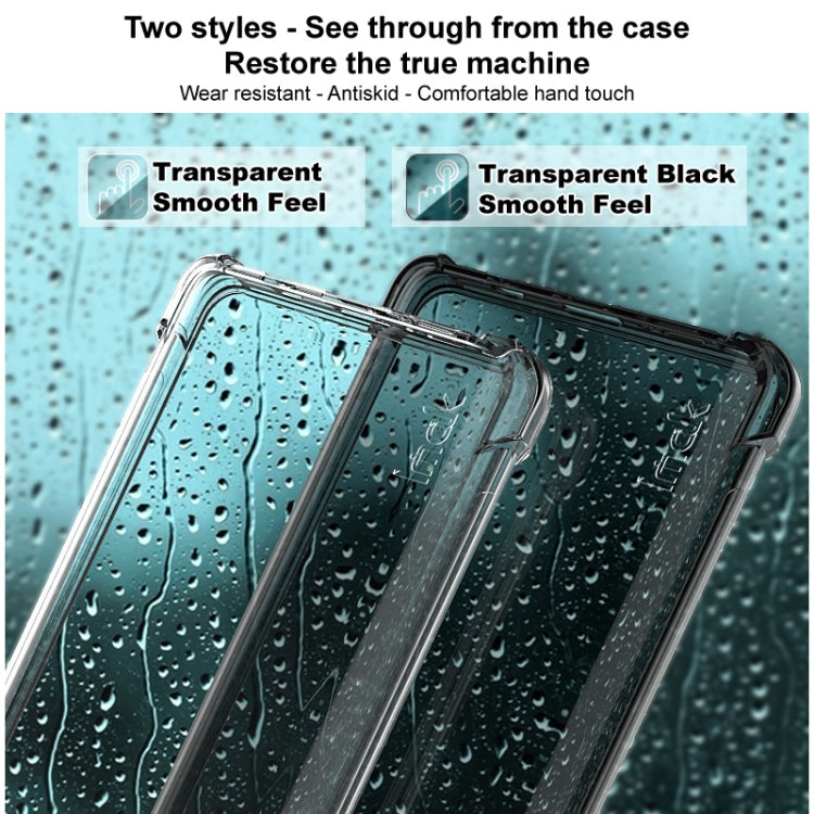 For Motorola Edge 50 Pro imak Shockproof Airbag TPU Phone Case(Transparent) - Motorola Cases by imak | Online Shopping UK | buy2fix