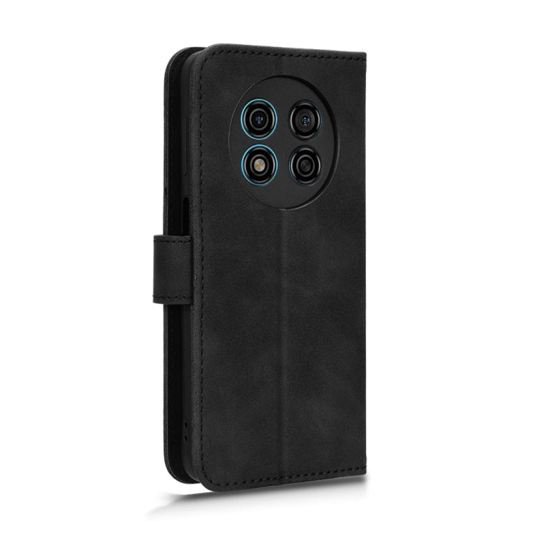 For Ulefone Note 15 Skin Feel Magnetic Flip Leather Phone Case(Black) - Ulefone Cases by buy2fix | Online Shopping UK | buy2fix