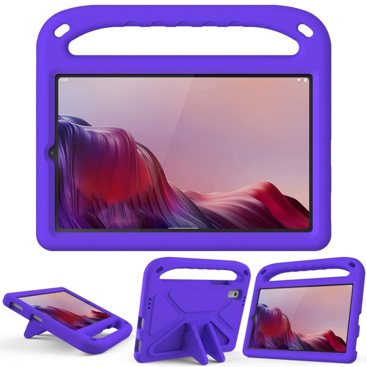 For Lenovo Tab M9 2023 Handle Portable EVA Shockproof Tablet Case(Purple) - Lenovo by buy2fix | Online Shopping UK | buy2fix