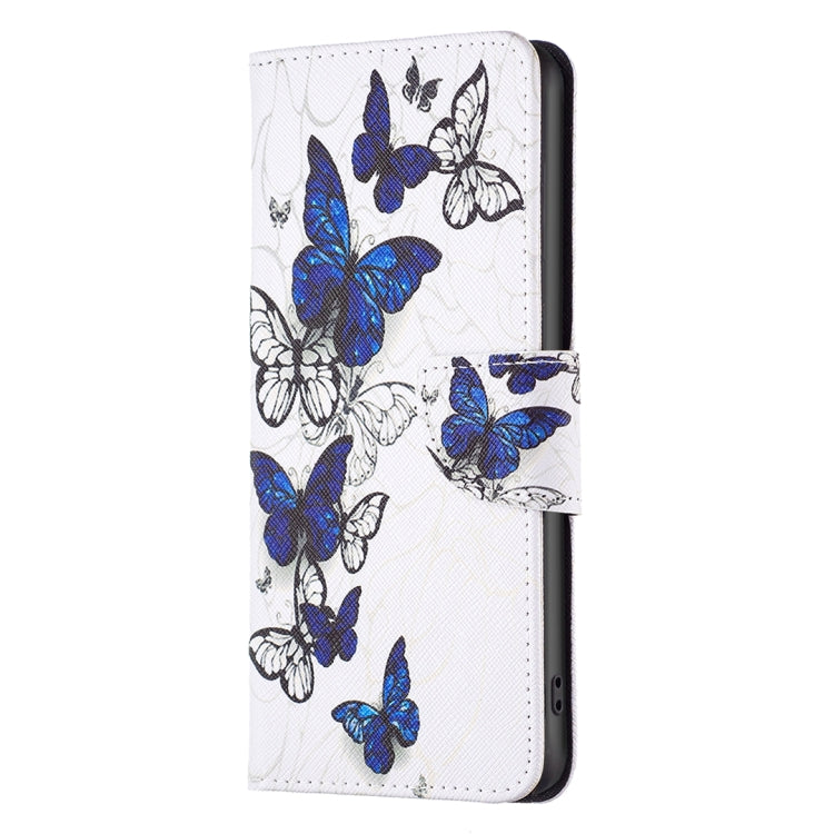 For Samsung Galaxy S24+ 5G Colored Drawing Pattern Leather Phone Case(Butterflies) - Galaxy S24+ 5G Cases by buy2fix | Online Shopping UK | buy2fix