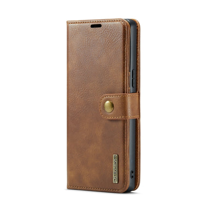 For Sony Xperia 10 V DG.MING Crazy Horse Texture Detachable Magnetic Leather Phone Case(Brown) - Sony Cases by DG.MING | Online Shopping UK | buy2fix