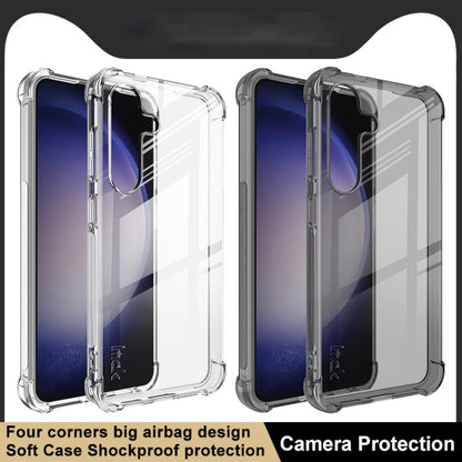 For Samsung Galaxy S24 5G imak Shockproof Airbag TPU Phone Case(Transparent) - Galaxy S24 5G Cases by imak | Online Shopping UK | buy2fix