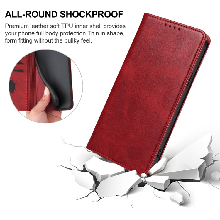 For Ulefone Armor 11T 5G / 11 5G Magnetic Closure Leather Phone Case(Red) - Ulefone Cases by buy2fix | Online Shopping UK | buy2fix