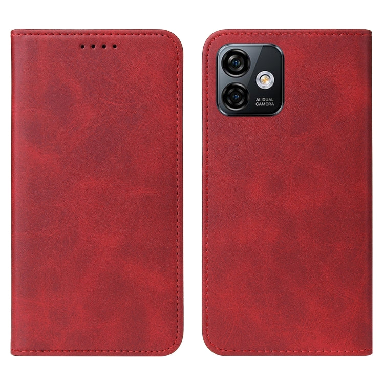 For Ulefone Note 16 Pro Magnetic Closure Leather Phone Case(Red) - Ulefone Cases by buy2fix | Online Shopping UK | buy2fix