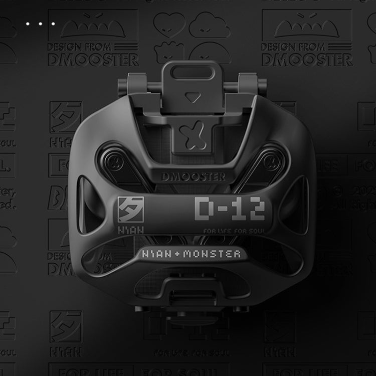 D MOOSTER D12 Hollow Wireless Bluetooth Earphone(Black) - Bluetooth Earphone by D MOOSTER | Online Shopping UK | buy2fix