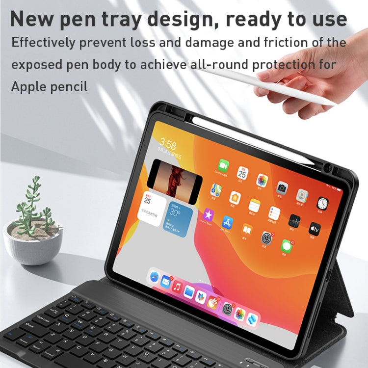 For iPad 10th Gen 10.9 2022 WiWU Skin Feel Magnetic Detachable Keyboard Tablet Case(Blue) - Universal by WIWU | Online Shopping UK | buy2fix
