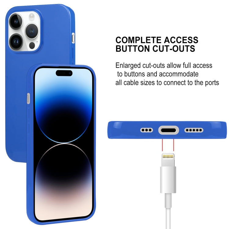 For iPhone 15 Pro Max GOOSPERY PEARL JELLY Shockproof TPU Phone Case(Royal Blue) - iPhone 15 Pro Max Cases by GOOSPERY | Online Shopping UK | buy2fix