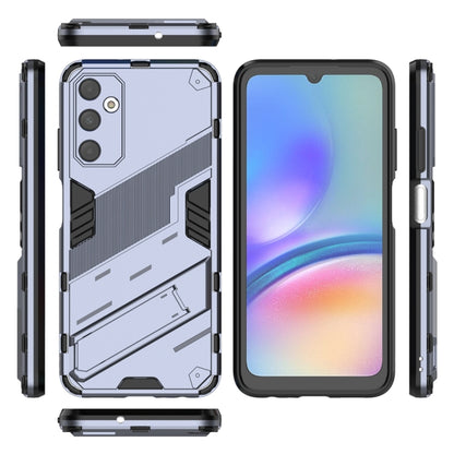 For Samsung Galaxy A05s 4G Punk Armor 2 in 1 PC + TPU Shockproof Phone Case with Invisible Holder(Grey) - Galaxy Phone Cases by buy2fix | Online Shopping UK | buy2fix