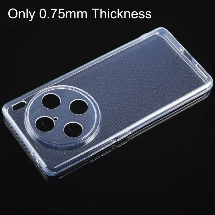 For vivo X100 Pro Ultra-thin Transparent TPU Phone Case - X100 Pro Cases by buy2fix | Online Shopping UK | buy2fix