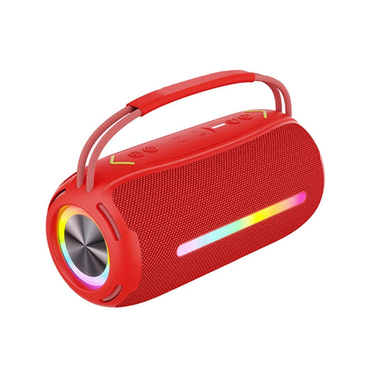 T&G X360 20W RGB Colorful Bluetooth Speaker Portable Outdoor 3D Stereo Speaker(Red) - Desktop Speaker by T&G | Online Shopping UK | buy2fix