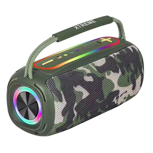 T&G P11 Pro 20W Portable 3D Stereo Bluetooth Speaker with RGB Colorful Light(Camouflage) - Desktop Speaker by T&G | Online Shopping UK | buy2fix