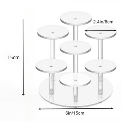 YX068 Acrylic Decoration Cupcake Stand - Storage Boxes by buy2fix | Online Shopping UK | buy2fix