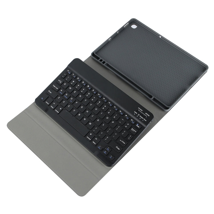 For Samsung Galaxy Tab A9 Square Cap Bluetooth Keyboard Leather Case with Pen Slot(Green) - Samsung Keyboard by buy2fix | Online Shopping UK | buy2fix