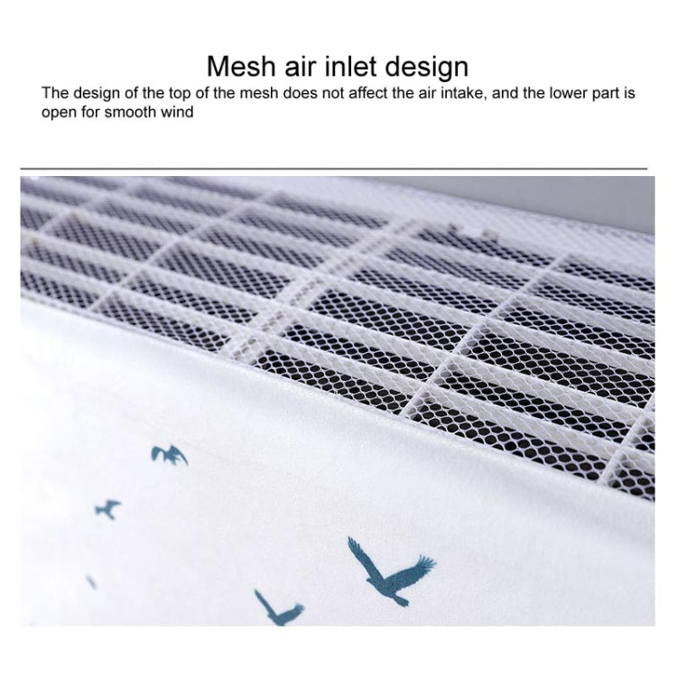 Do Not Take Dust-proof And Anti Direct Blowing Simple Wind Hanging Machine Air Conditioner Moon Cover, Size:Width 86 × Thickness 20 × Height 90cm(Flowerpot) - Dust Covers by buy2fix | Online Shopping UK | buy2fix