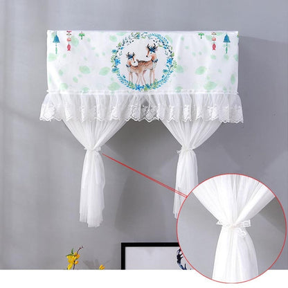 Do Not Take Dust-proof And Anti Direct Blowing Simple Wind Hanging Machine Air Conditioner Moon Cover, Size:Width 98 × Thickness 20 × Height 90cm(Cane Vine) - Dust Covers by buy2fix | Online Shopping UK | buy2fix