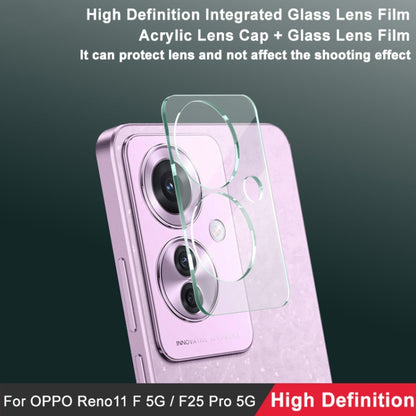 For OPPO Reno11 F 5G / F25 Pro 5G imak Integrated Rear Camera Lens Tempered Glass Film - For OPPO by imak | Online Shopping UK | buy2fix