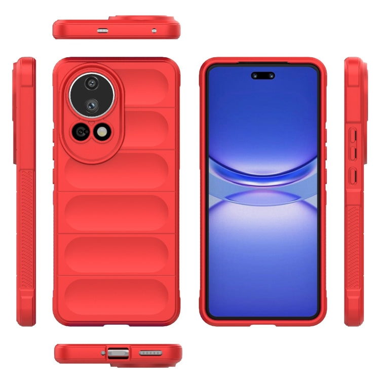 For Huawei nova 12 Ultra / 12 Pro Magic Shield TPU + Flannel Phone Case(Red) - Huawei Cases by buy2fix | Online Shopping UK | buy2fix