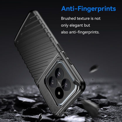For Xiaomi 14 Pro Thunderbolt Shockproof Soft TPU Phone Case(Black) - 14 Pro Cases by buy2fix | Online Shopping UK | buy2fix