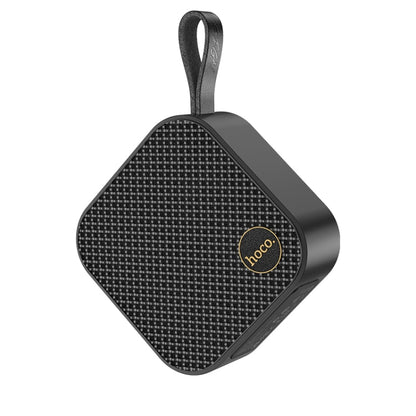 hoco HC22 Auspicious Outdoor Bluetooth 5.2 Speaker Support TF Card / FM / TWS(Grey) - Mini Speaker by hoco | Online Shopping UK | buy2fix