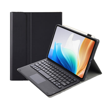 For OnePlus Pad Go / OPPO Pad Air2 / Neo OP14-A TPU Ultra-thin Detachable Bluetooth Keyboard Leather Case with Touchpad(Black) - Others Keyboard by buy2fix | Online Shopping UK | buy2fix