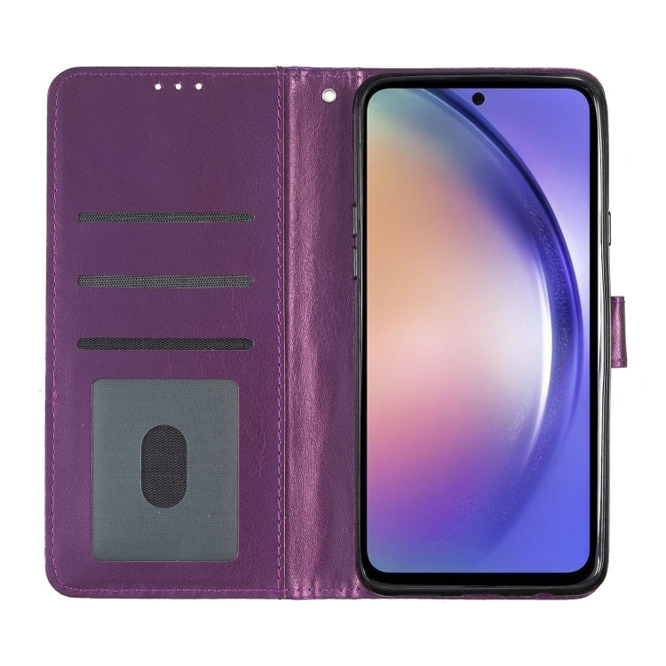 For Ulefone Note 14 Glitter Powder Flip Leather Phone Case(Purple) - Ulefone Cases by buy2fix | Online Shopping UK | buy2fix