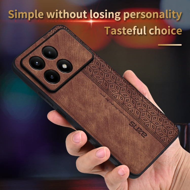 For Xiaomi Redmi K70 Pro AZNS 3D Embossed Skin Feel Phone Case(Black) - K70 Pro Cases by AZNS | Online Shopping UK | buy2fix